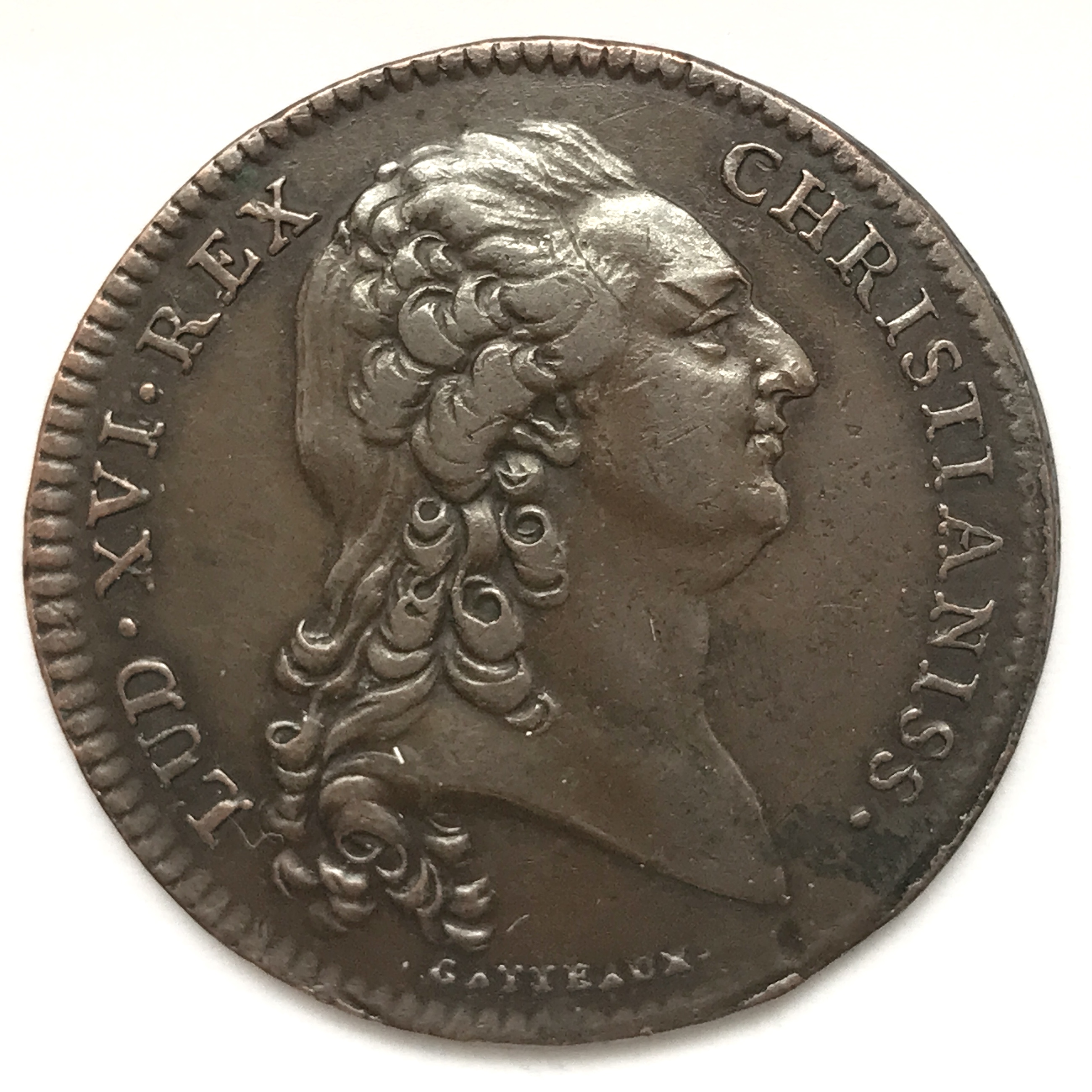 France, Jeton Louis XVI. Les procureurs du parlement - Normandie