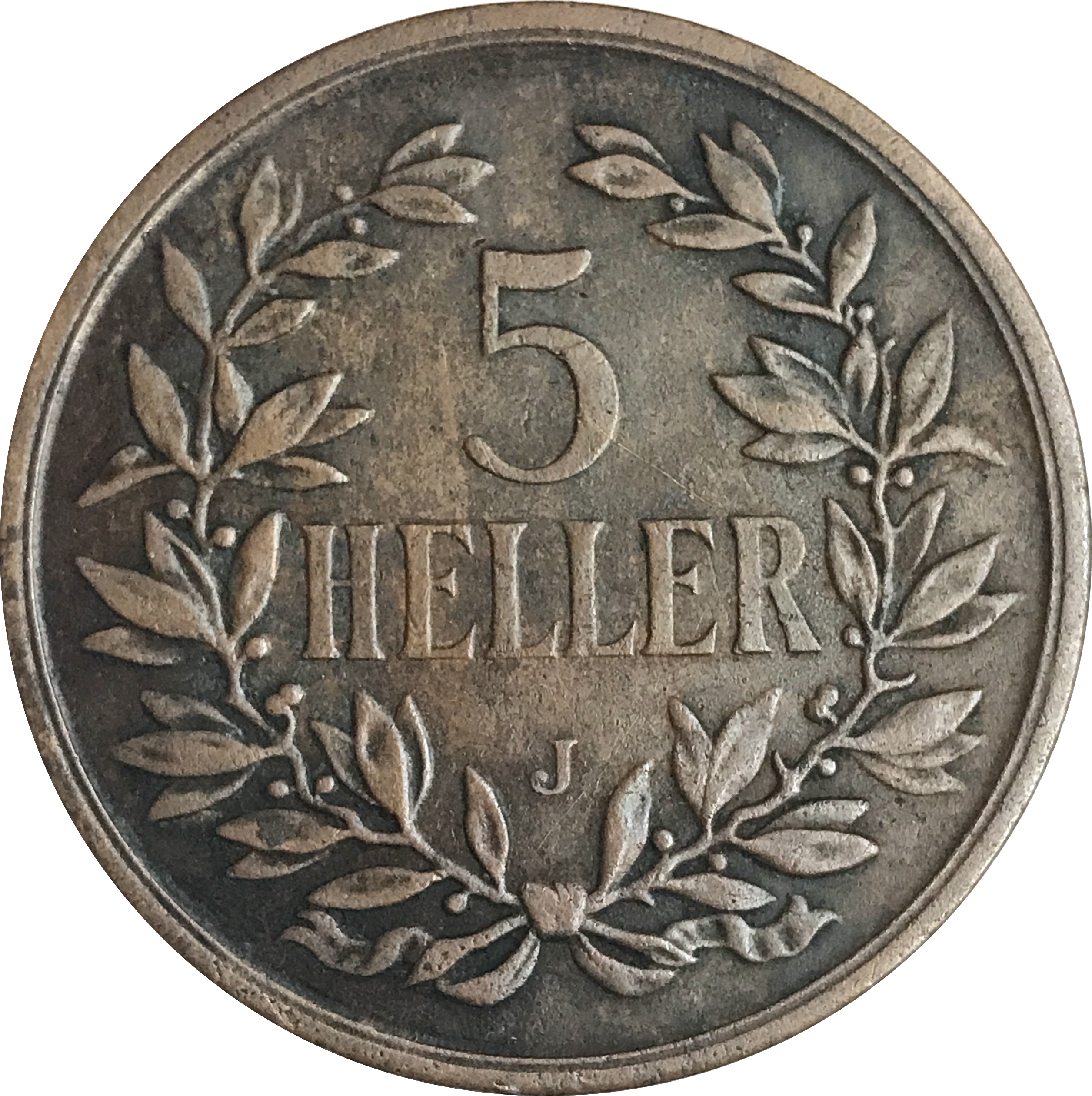 Allemagne Afrique Orientale Guillaune II 5 Heller 1909 J