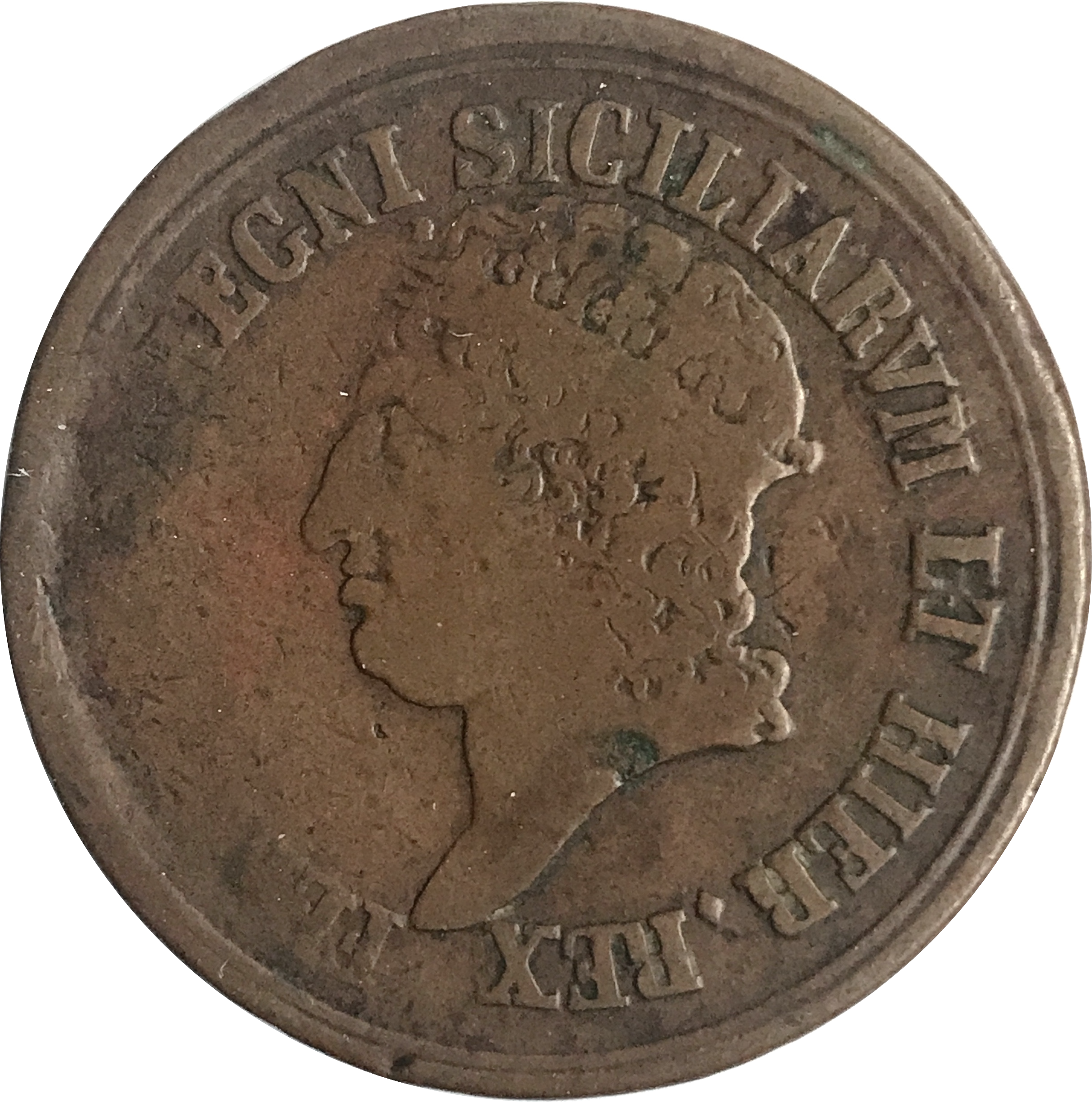Italie 2 Siciles, 8 Tornesi 1817