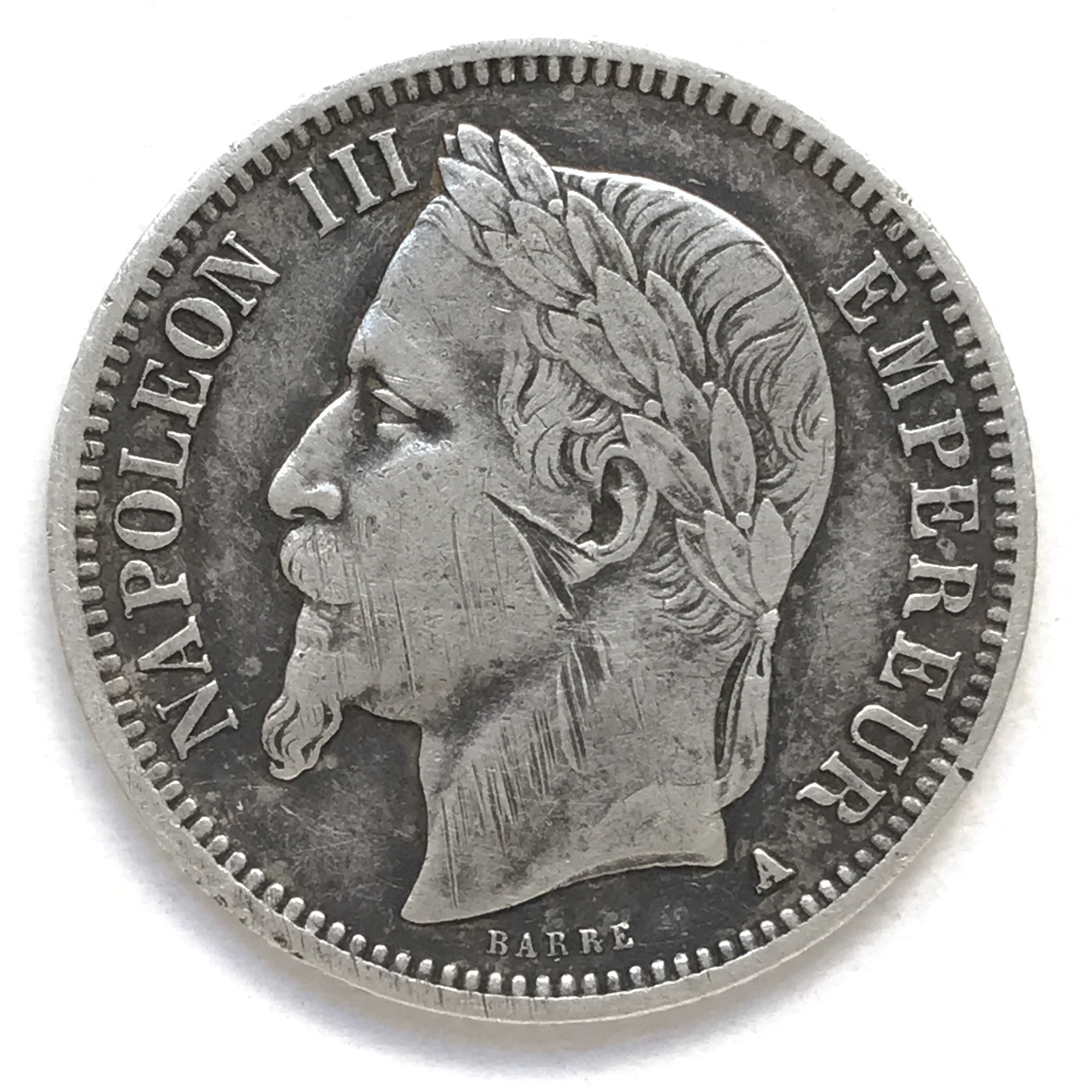 1 Franc Napoléon III 1869 A