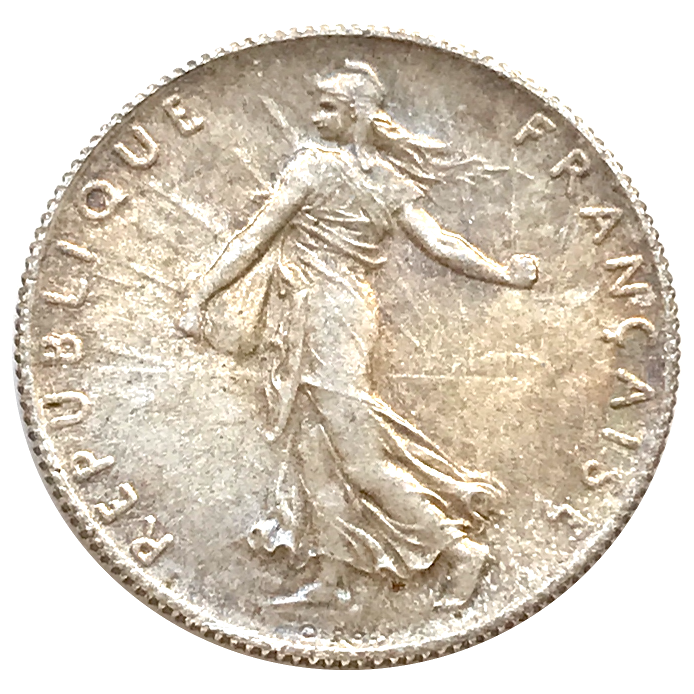 50 centimes semeuse 1919 FDC