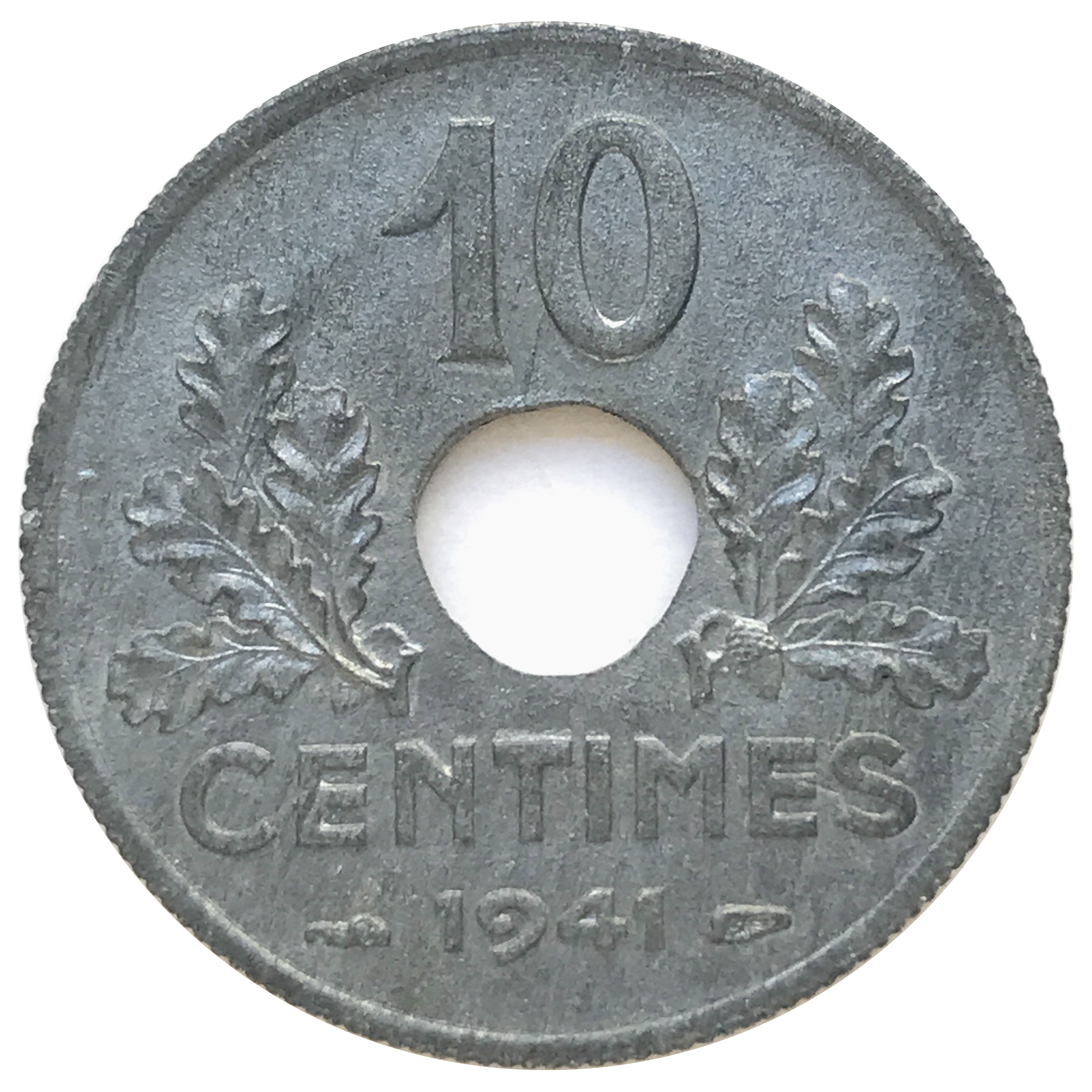 10 centimes états Français 1941