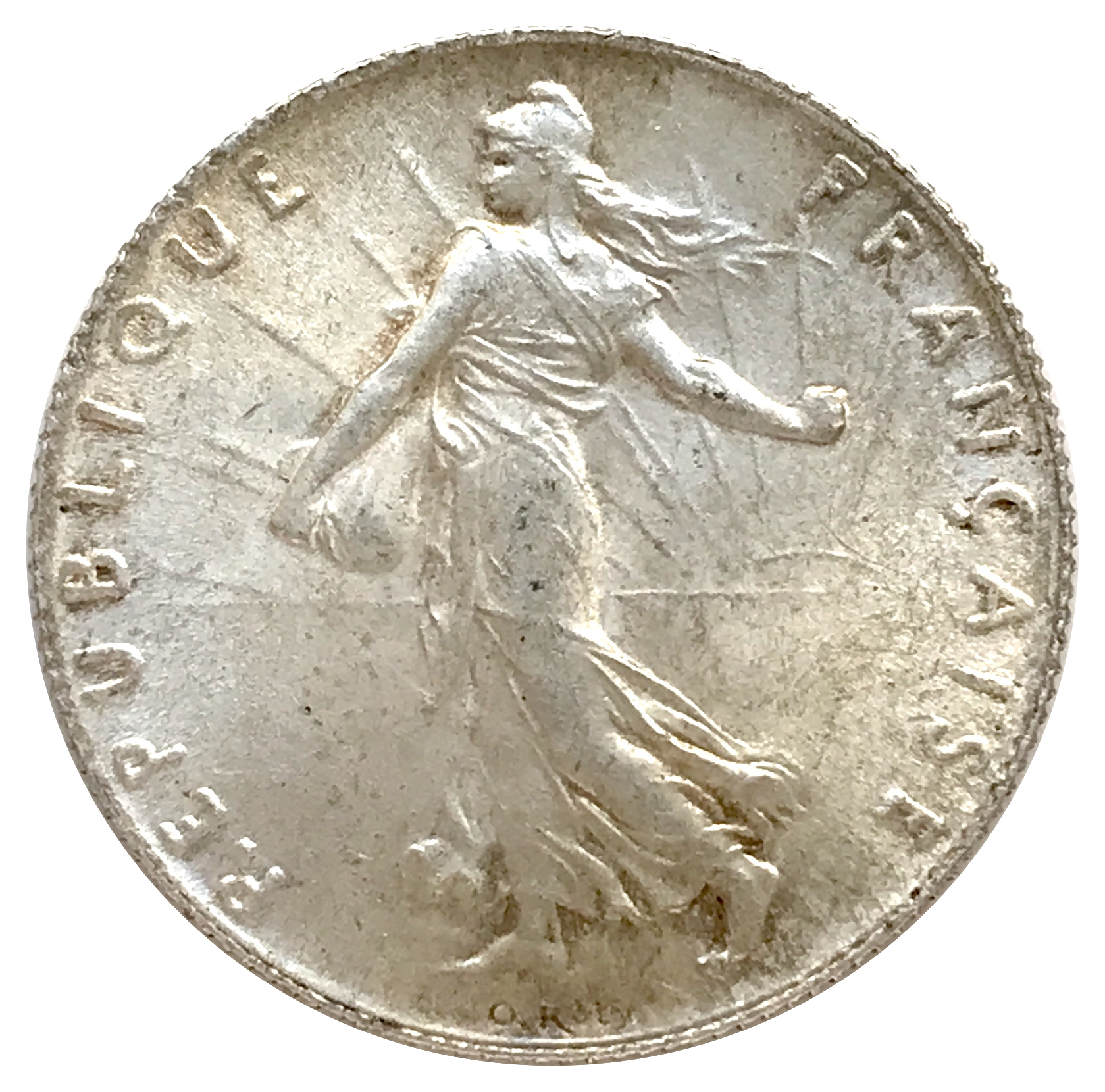 50 centimes semeuse 1920 SPL