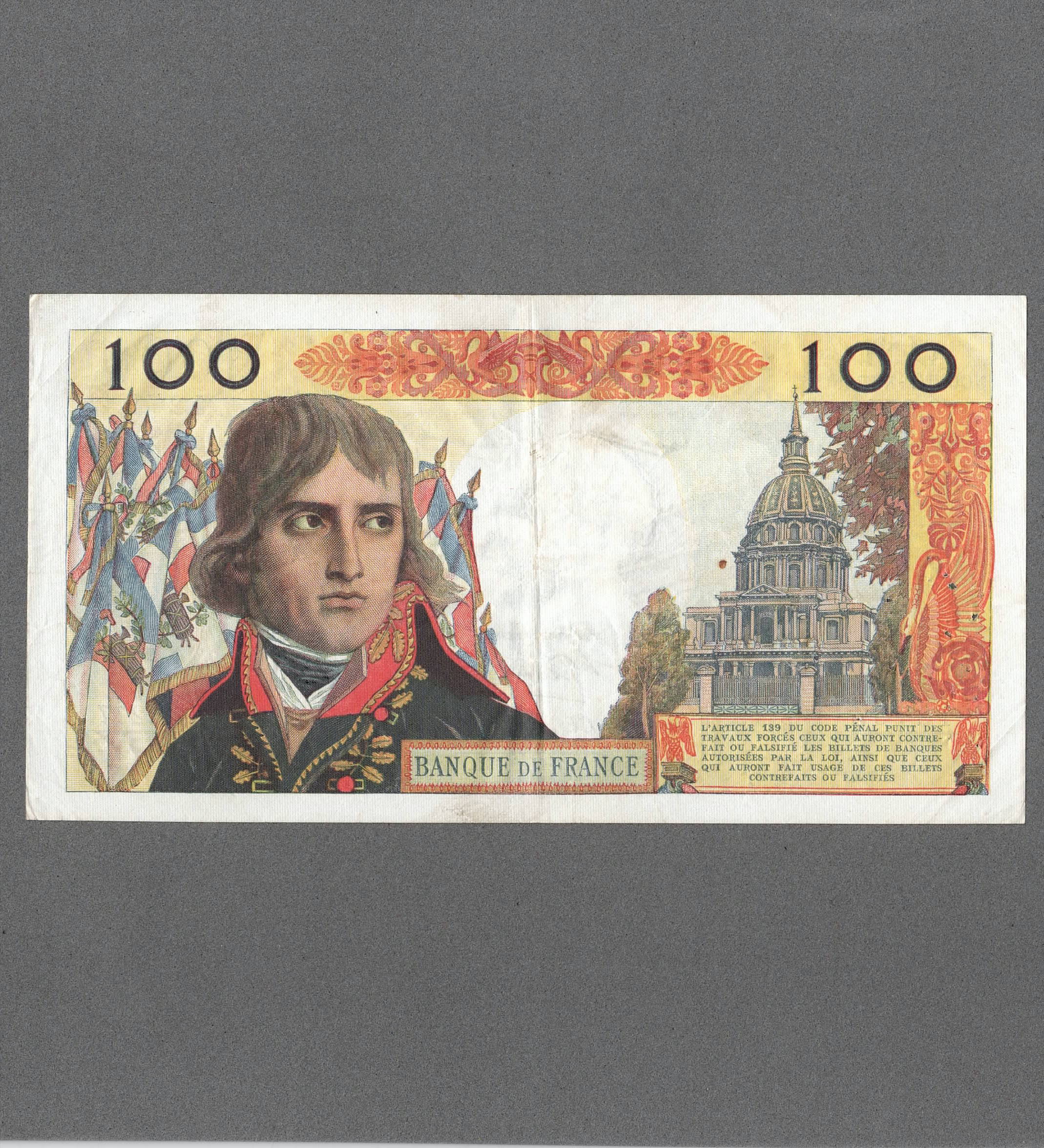 100 NF BONAPARTE  7/11/1963.