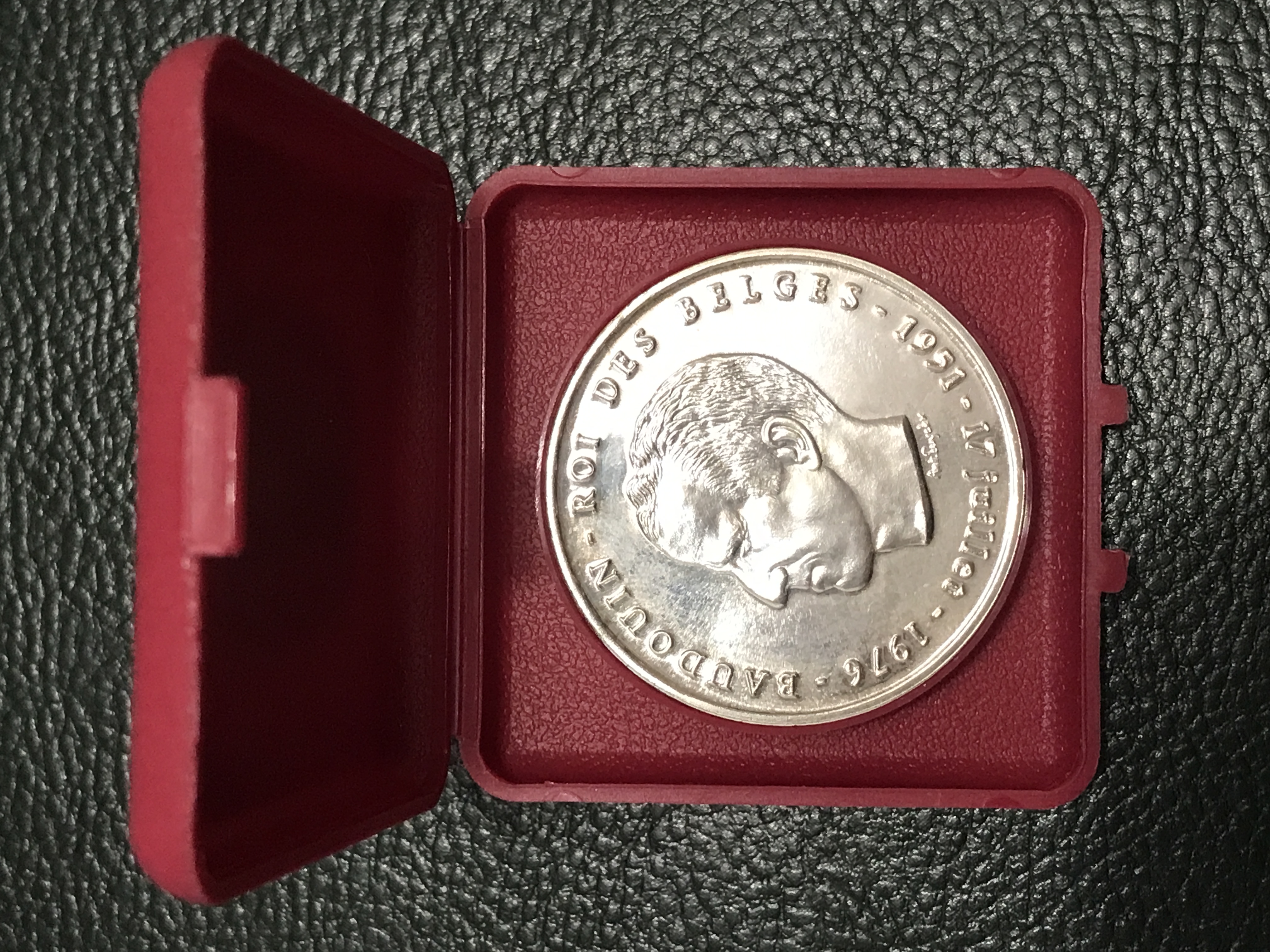Belgique 250 Francs Baudoin 1976 - 25e anniversaire de l'intronisation, 