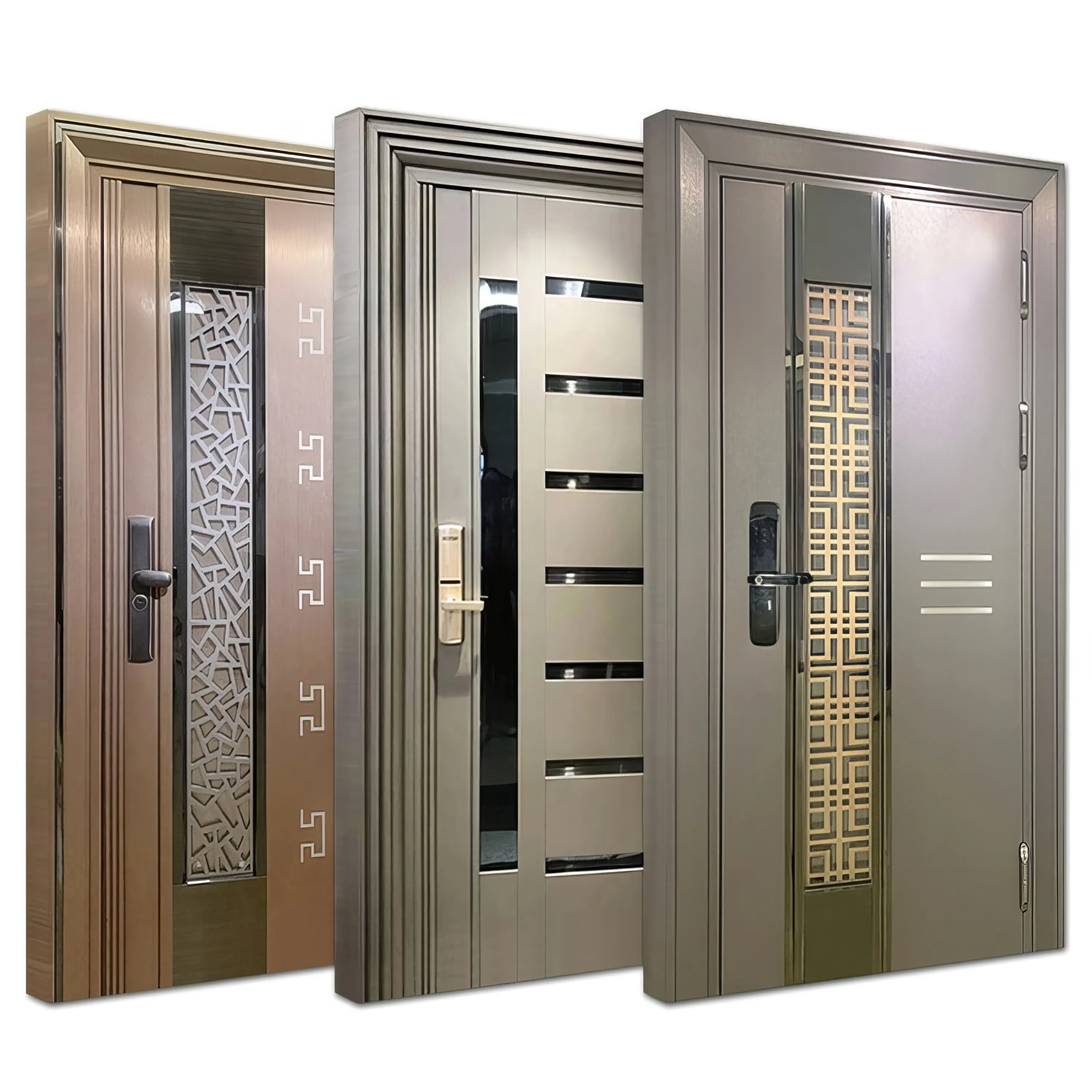 Modern Security Doors Set