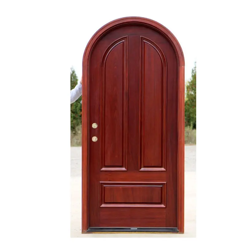 Wooden Arched Door