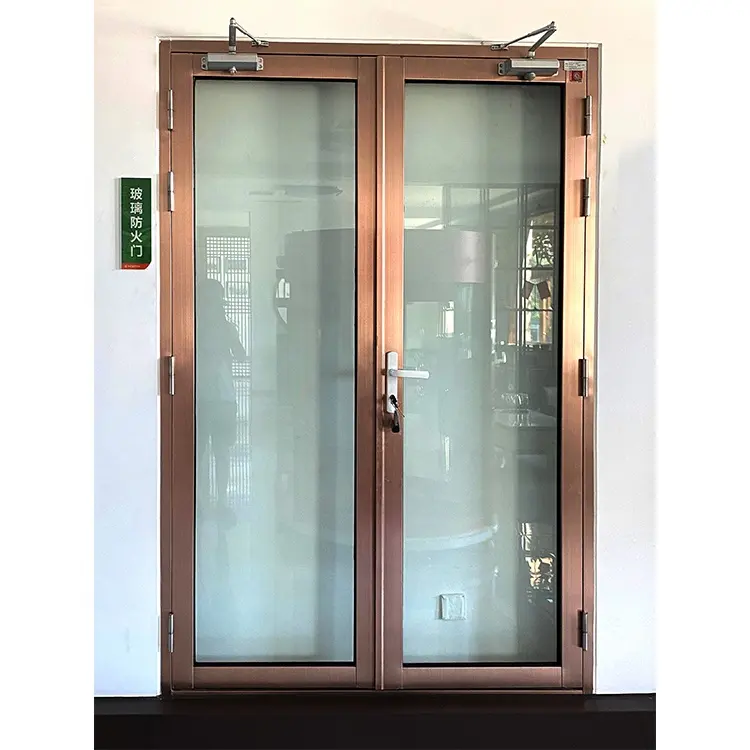 Double Glass Door