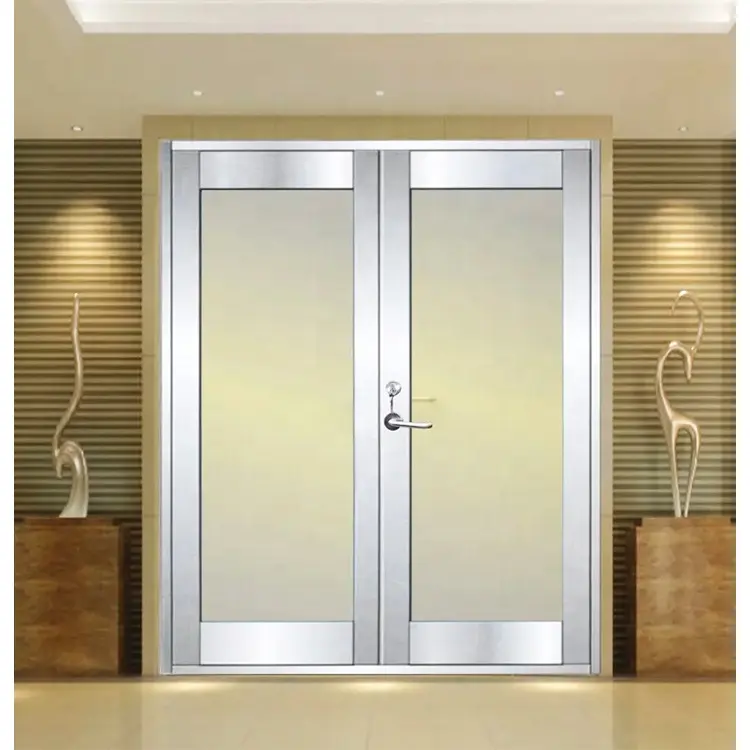 Modern Double Glass Door