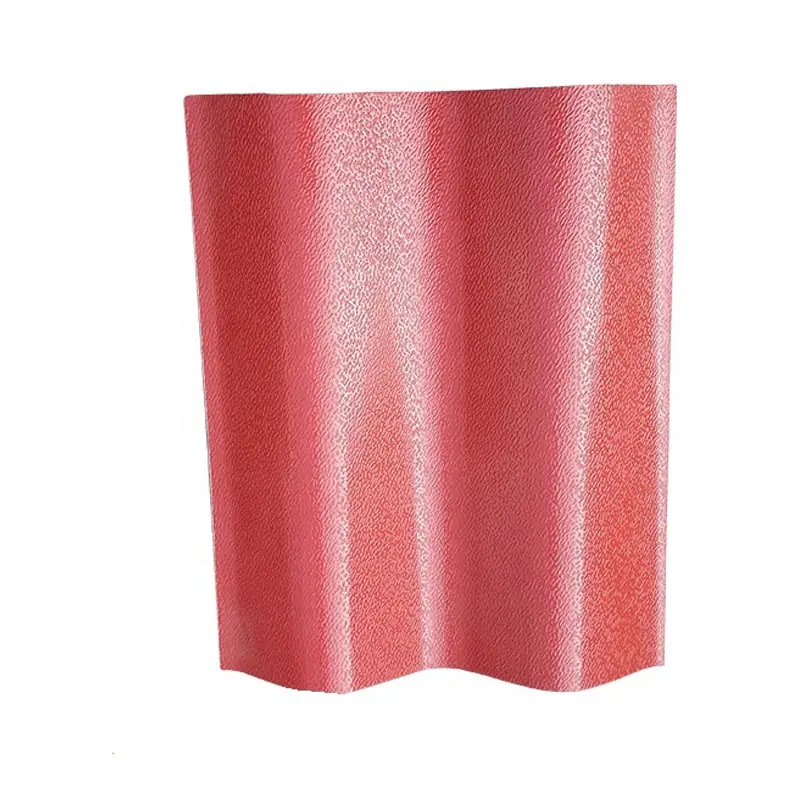 Red Metal Roofing Tiles