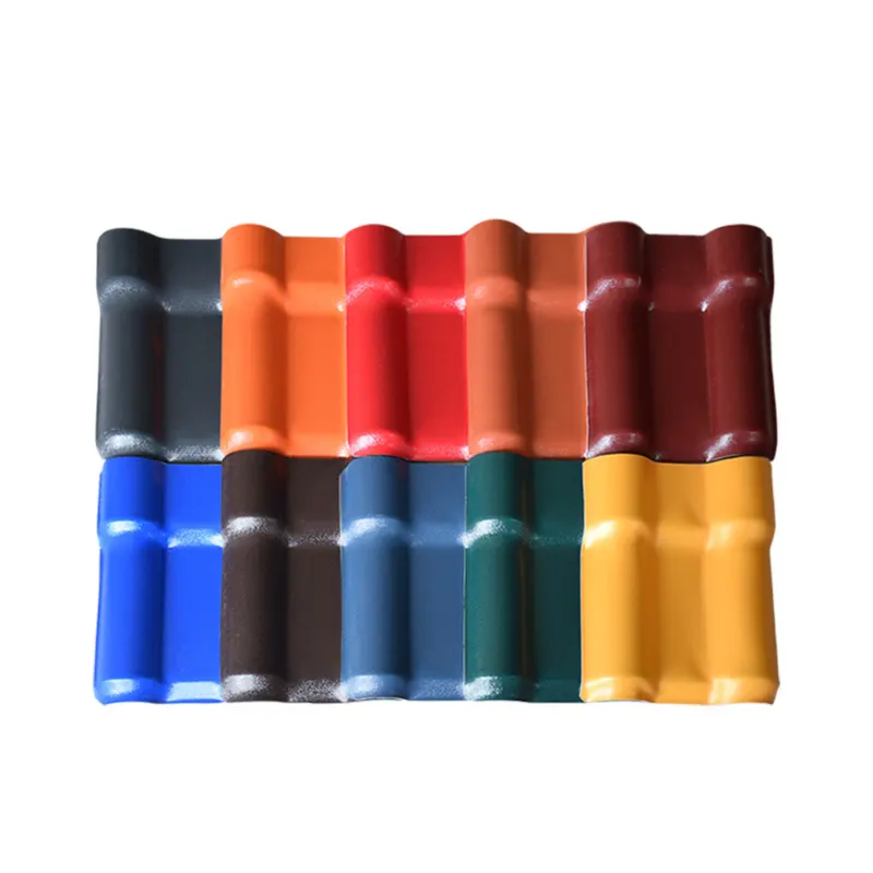 Multi-colored Roof Tiles