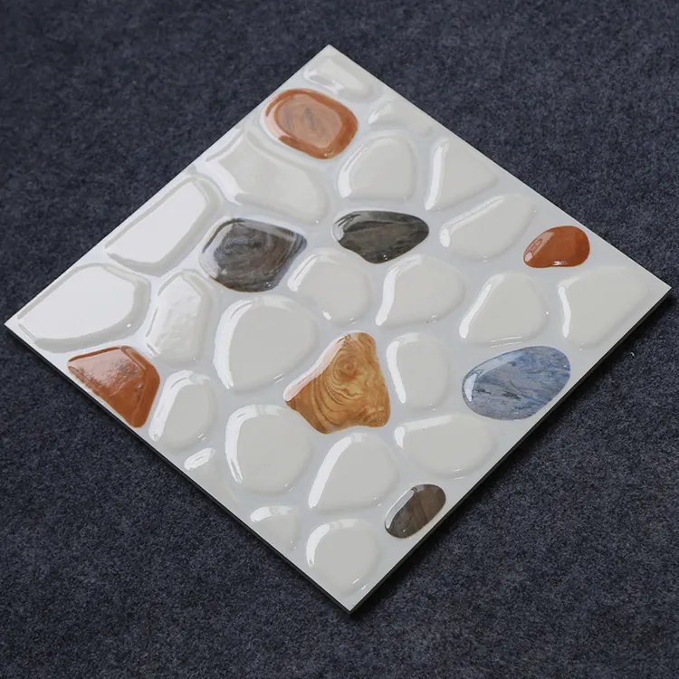 3D Pebble Design Tile