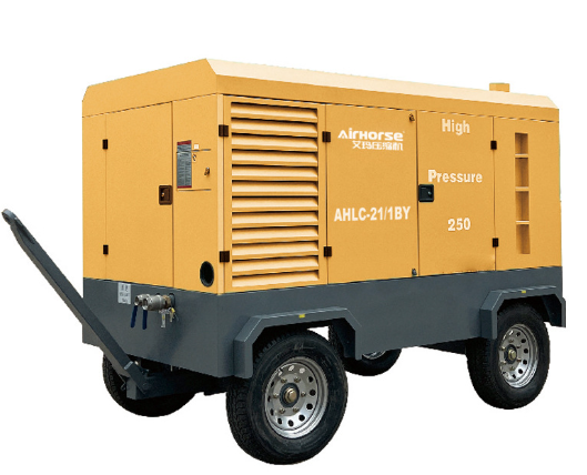 Screw Sandblasting Air Compressor with Diesel Engine 14 bar, 32-522kw, one year warranty