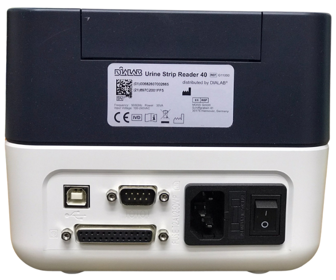 Equipo lector de Tiras de Orina