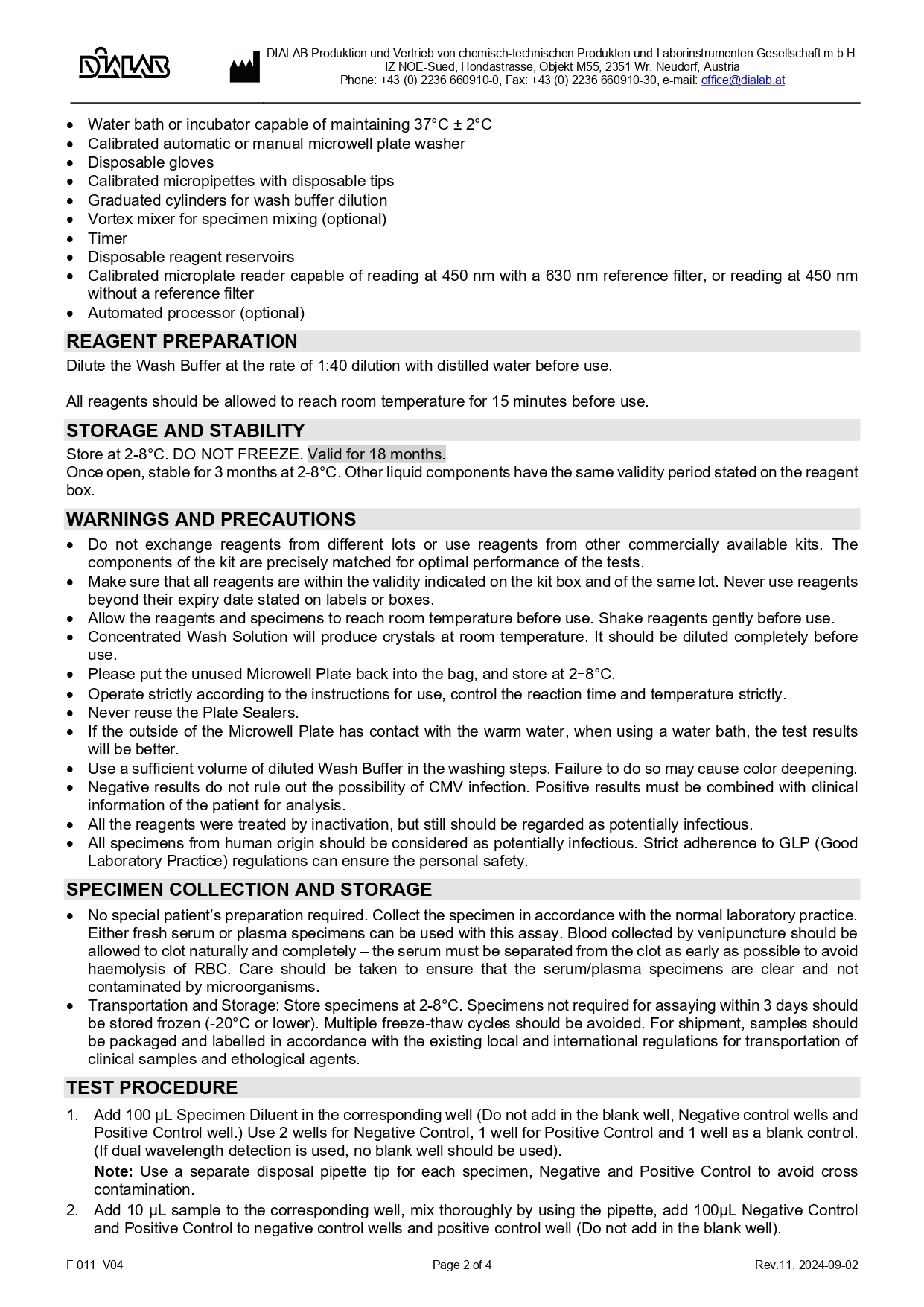 Reactivo ELISA para CMV IgM