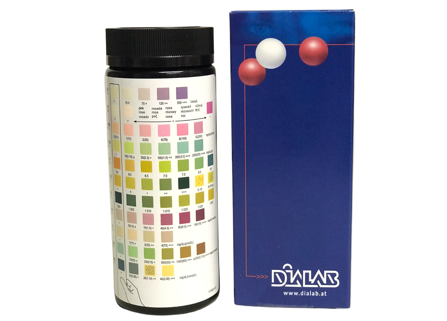 Reactivo Tiras de Orina para uroanálisis Fco x 100