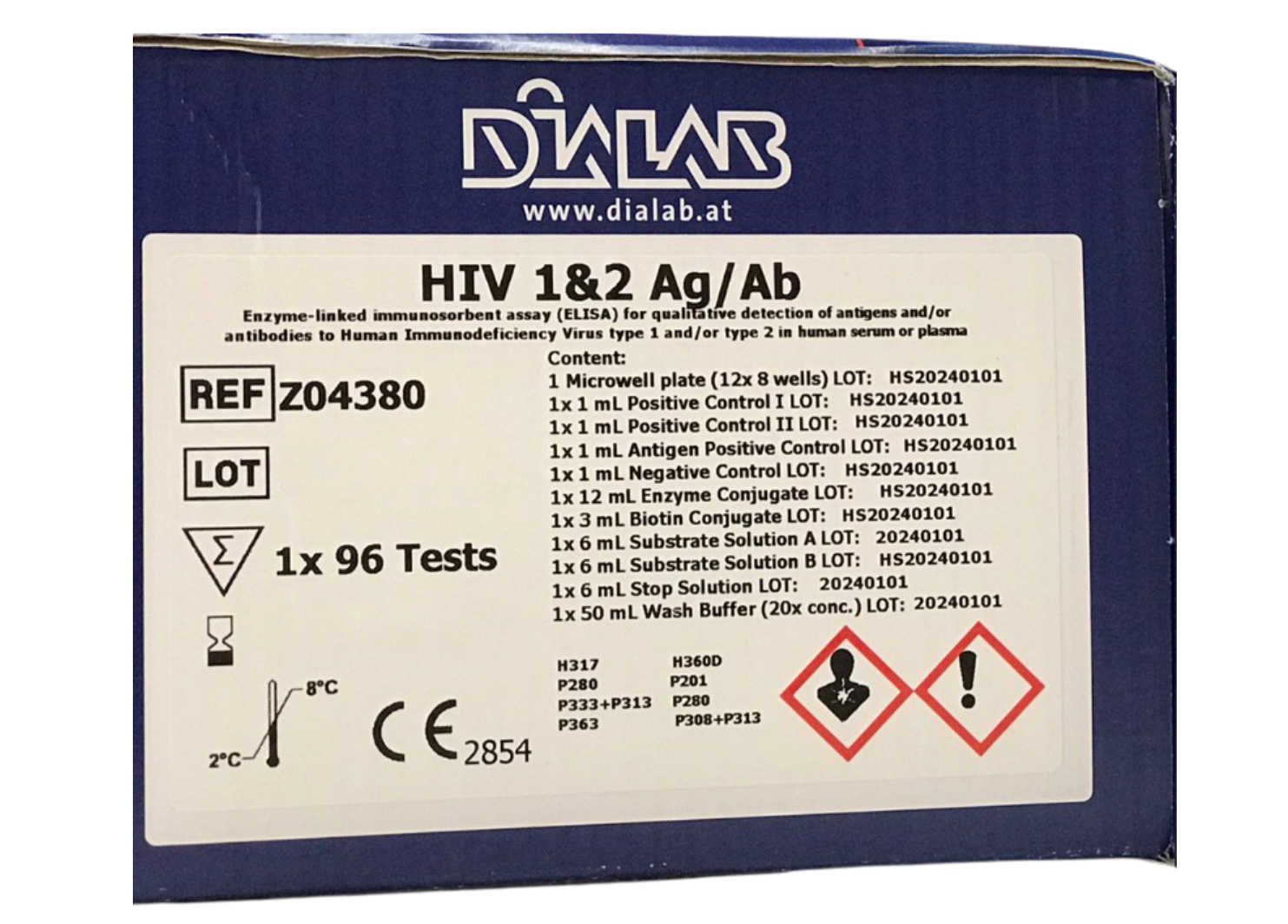 Reactivo ELISA para HIV 1/2 Ag/Ab