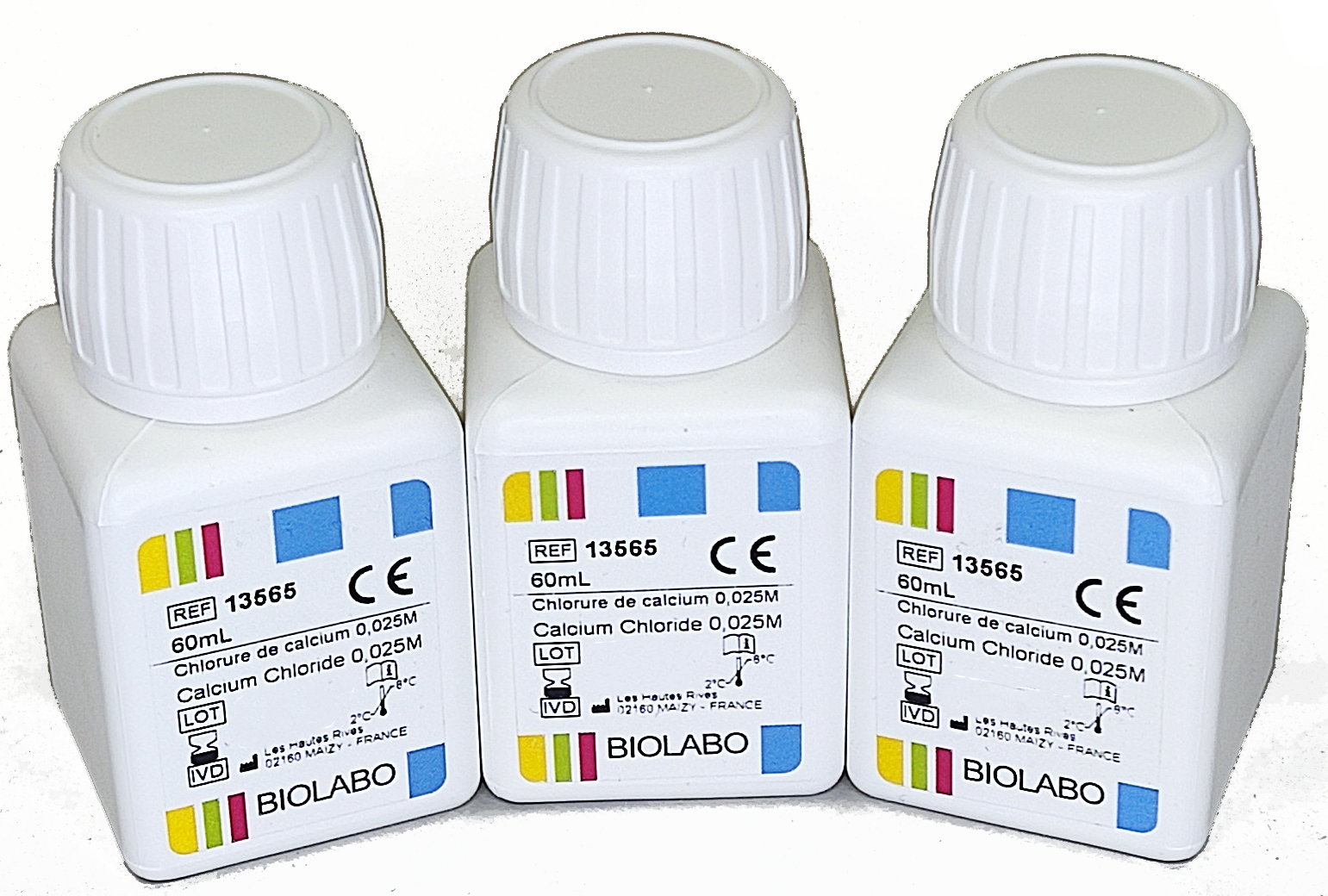 Reactivo Cloruro de calcio 0,025M