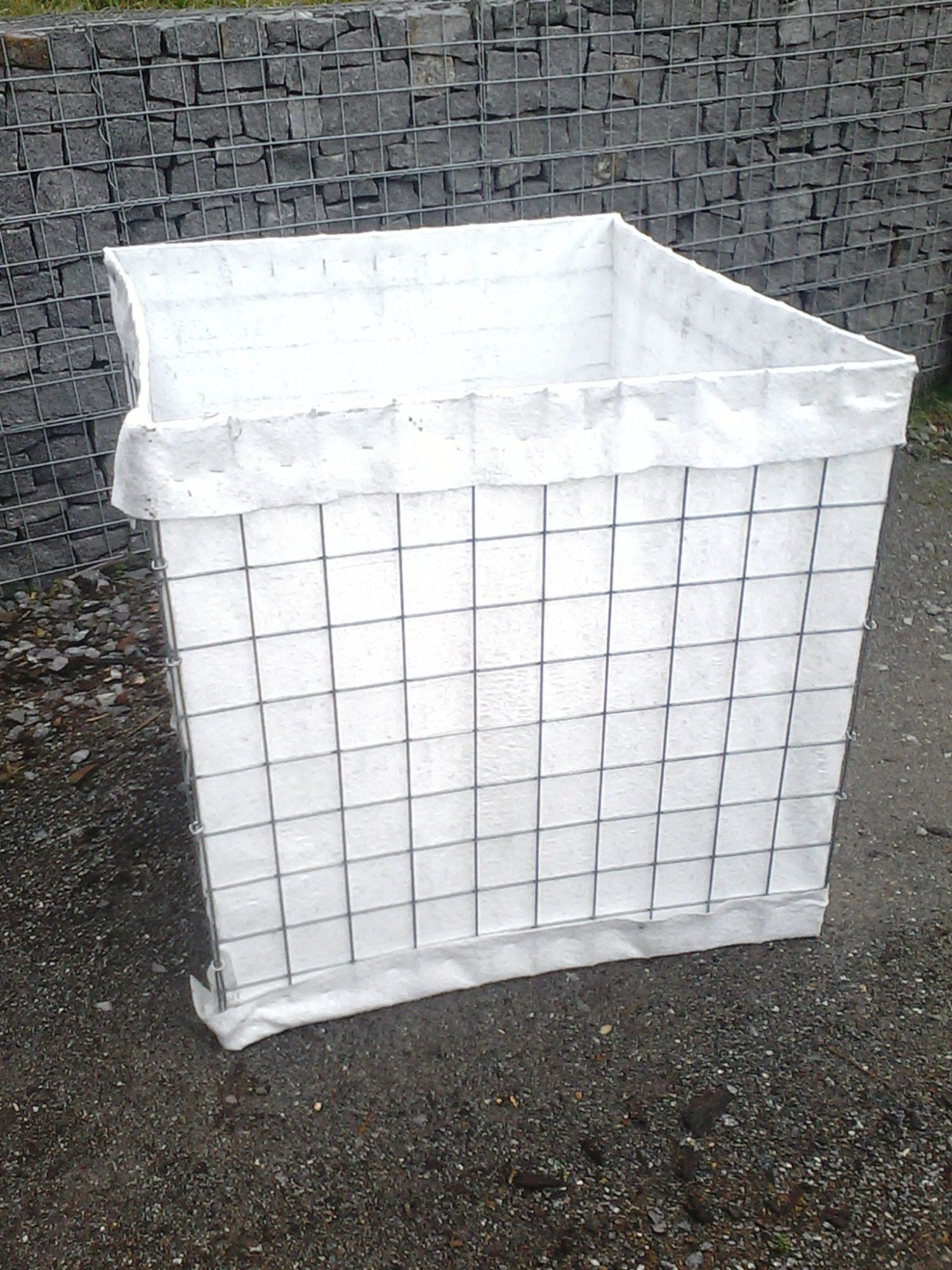 Bastionové koše 100x100x100 cm oka 10x10 cm