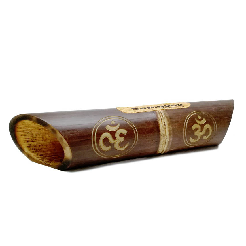 BOMBOOU Altavoz de Bambú Grabado Ohm