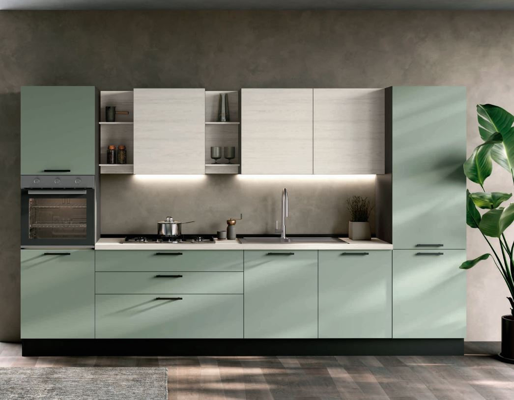 360CF - Cuisine avec 4 électroménagers