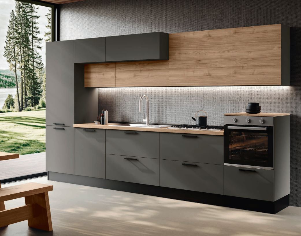 360DF - Cuisine avec 4 électroménagers