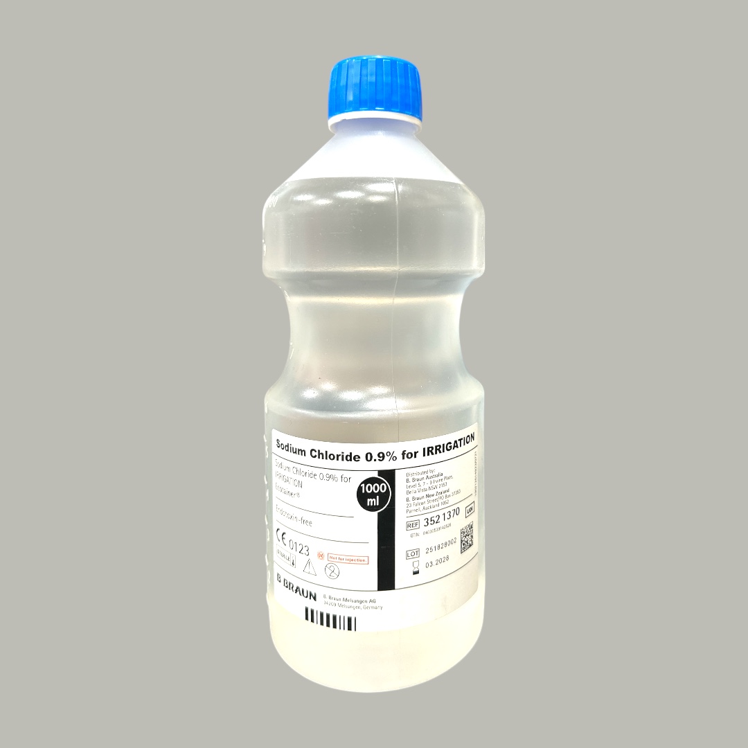 Sodium Chloride 0.9% for Irrigation 1L