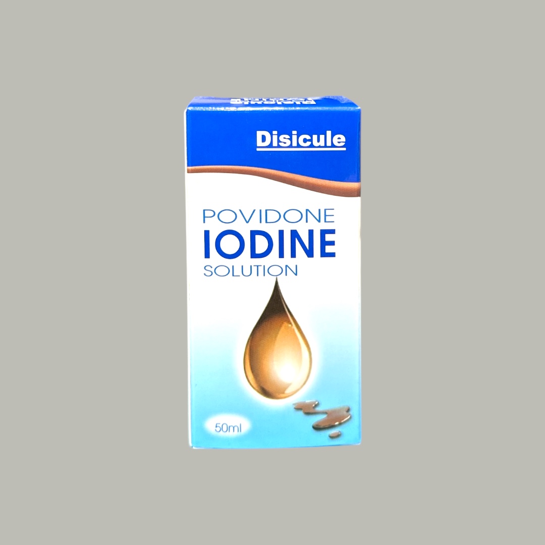 Disicule Povidone Iodine solution 碘之選 (HK-61487）50mL