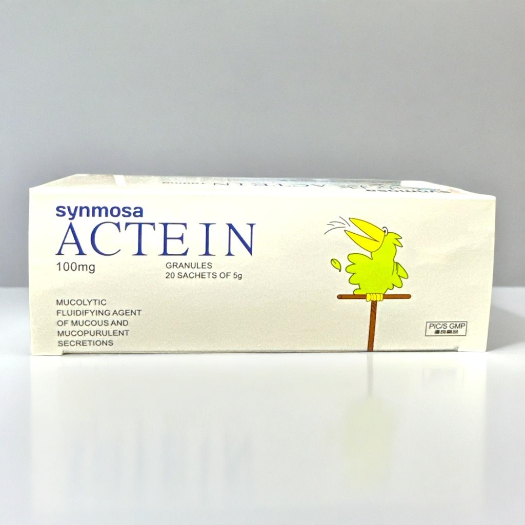 Actein granules 100mg 愛克痰化痰素 (HK-52560)
