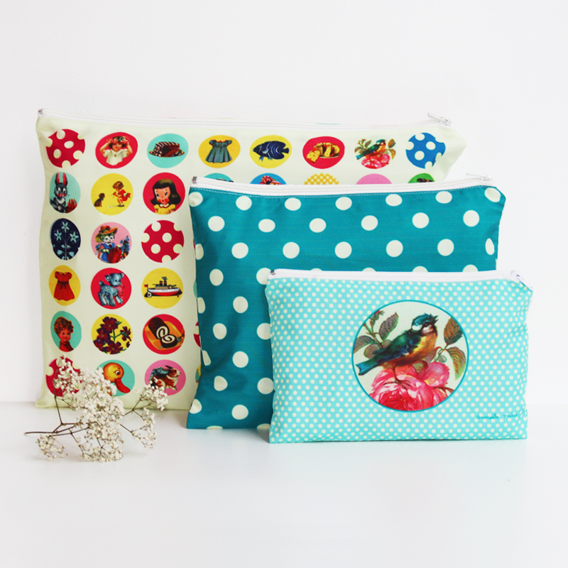 Lots 3 Pochettes "Gwen"