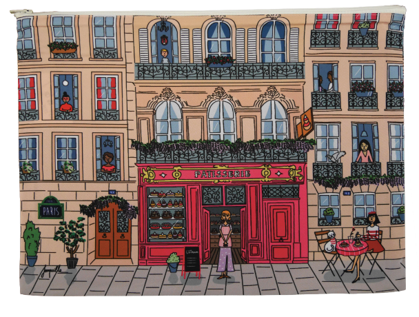 Lot de trois pochettes "Patisserie"