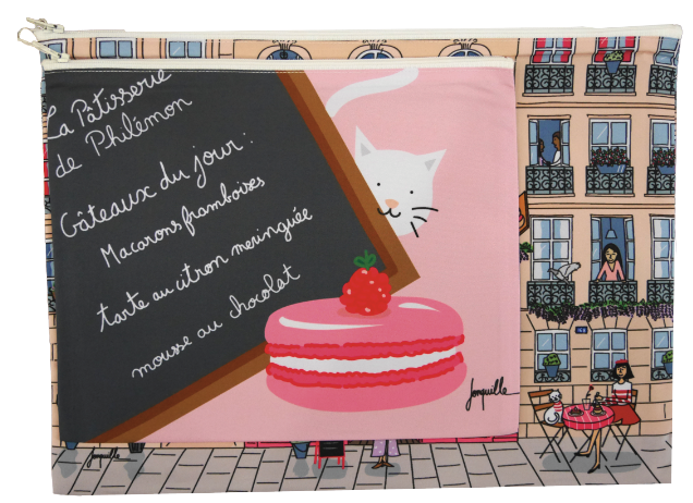 Lot de trois pochettes "Patisserie"