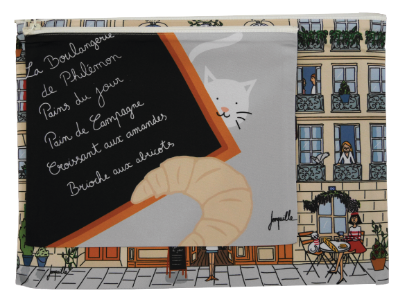 Lot de trois pochettes "Boulangerie"