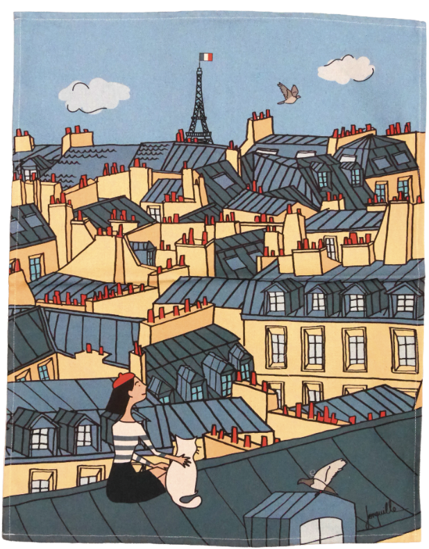 Torchon "Toit de Paris"
