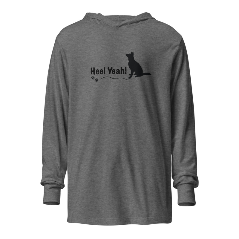 Heel Yeah! Hooded long-sleeve tee