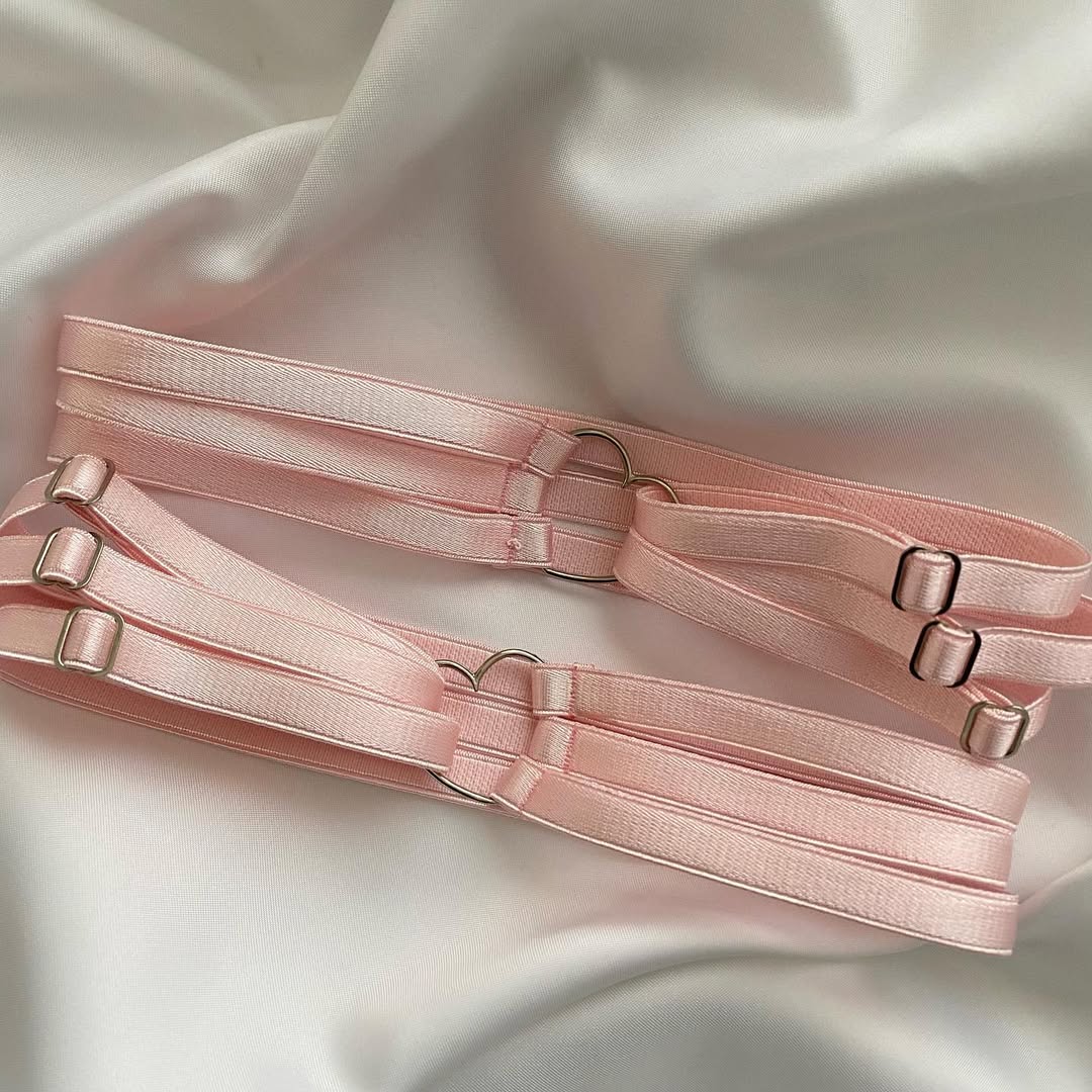 Ligas Corazón Rositas