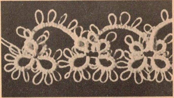 Vintage Butterfly Edging Tatted Pattern PDF Download