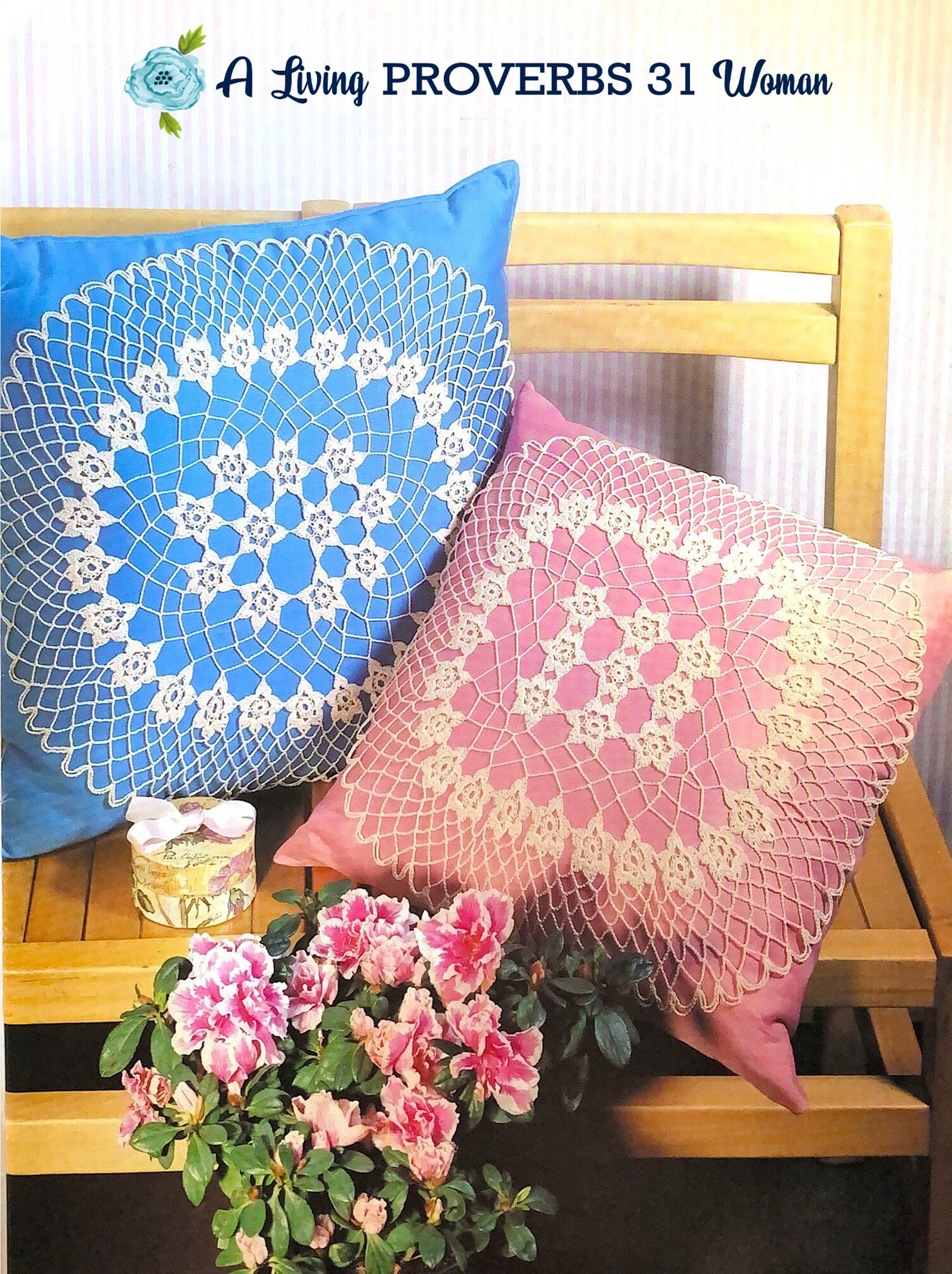 Vintage Home Decor Crochet Pattern Set PDF Download
