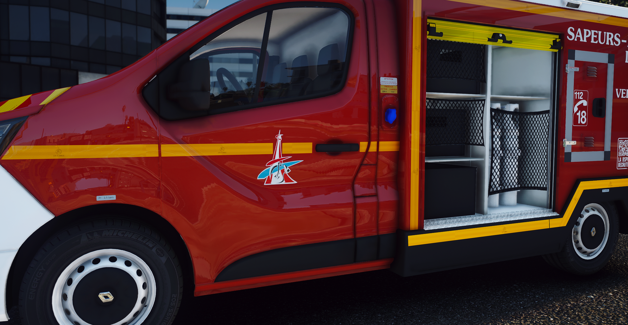 Renault Trafic VLI TIB | BSPP