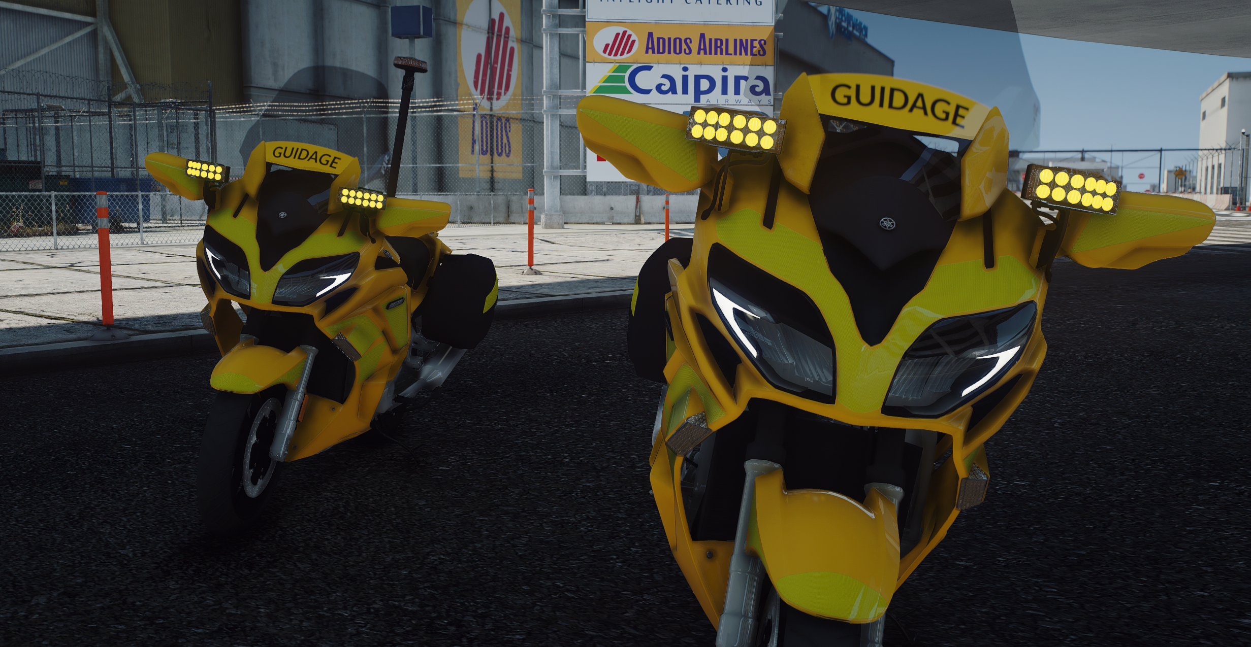 Yamaha FJR 1300 | Guidage