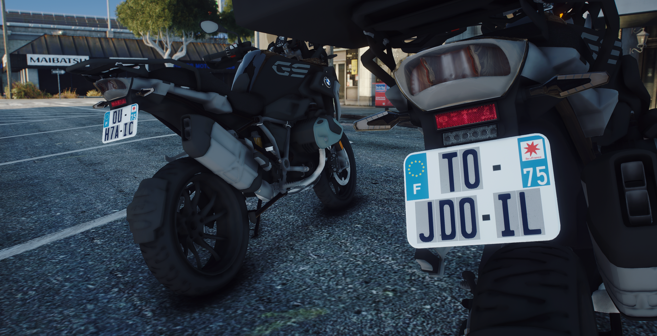 BMW 1250 GS | Bana & BravM