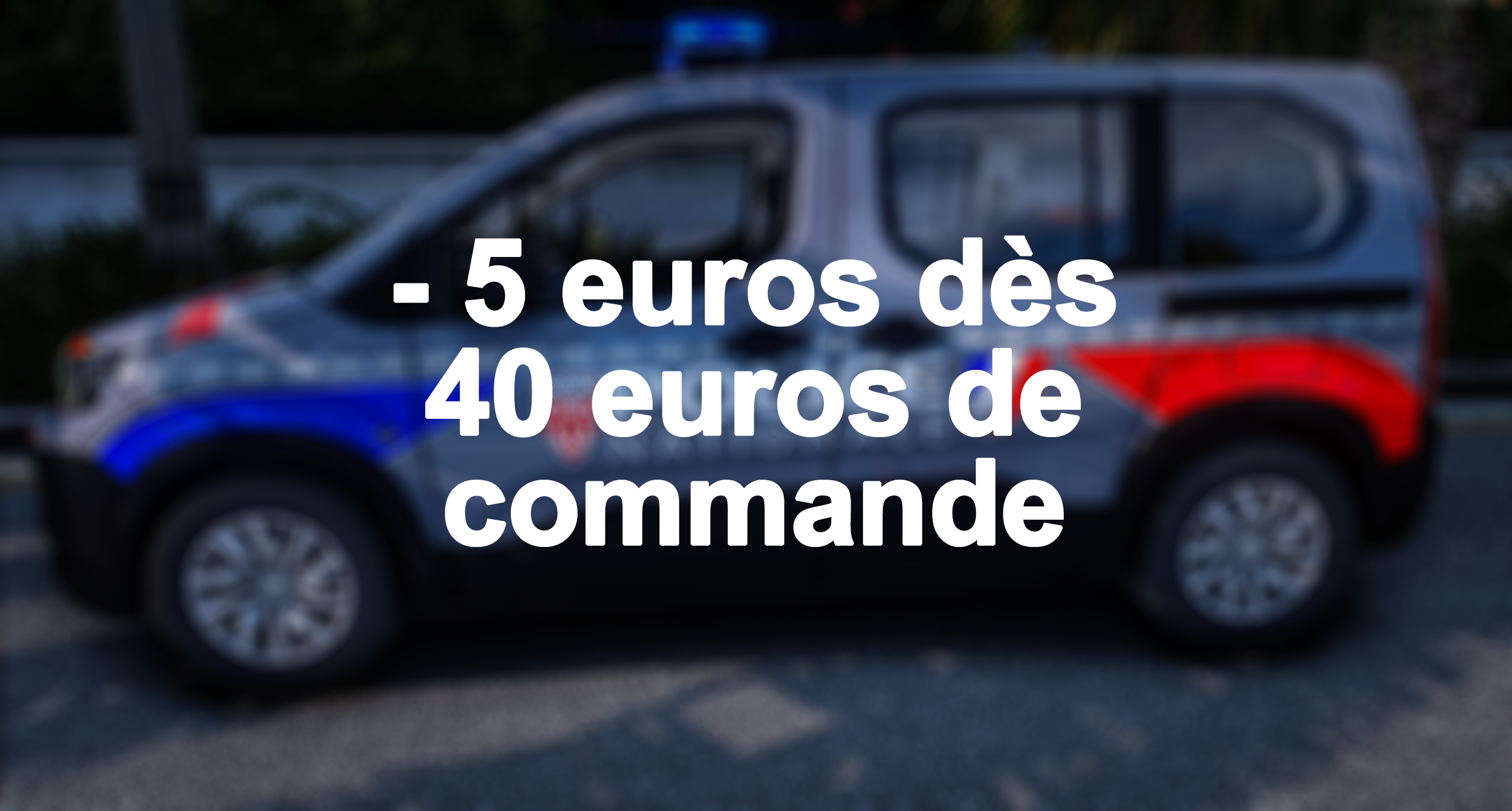 Remise dès 40 euro d'achat