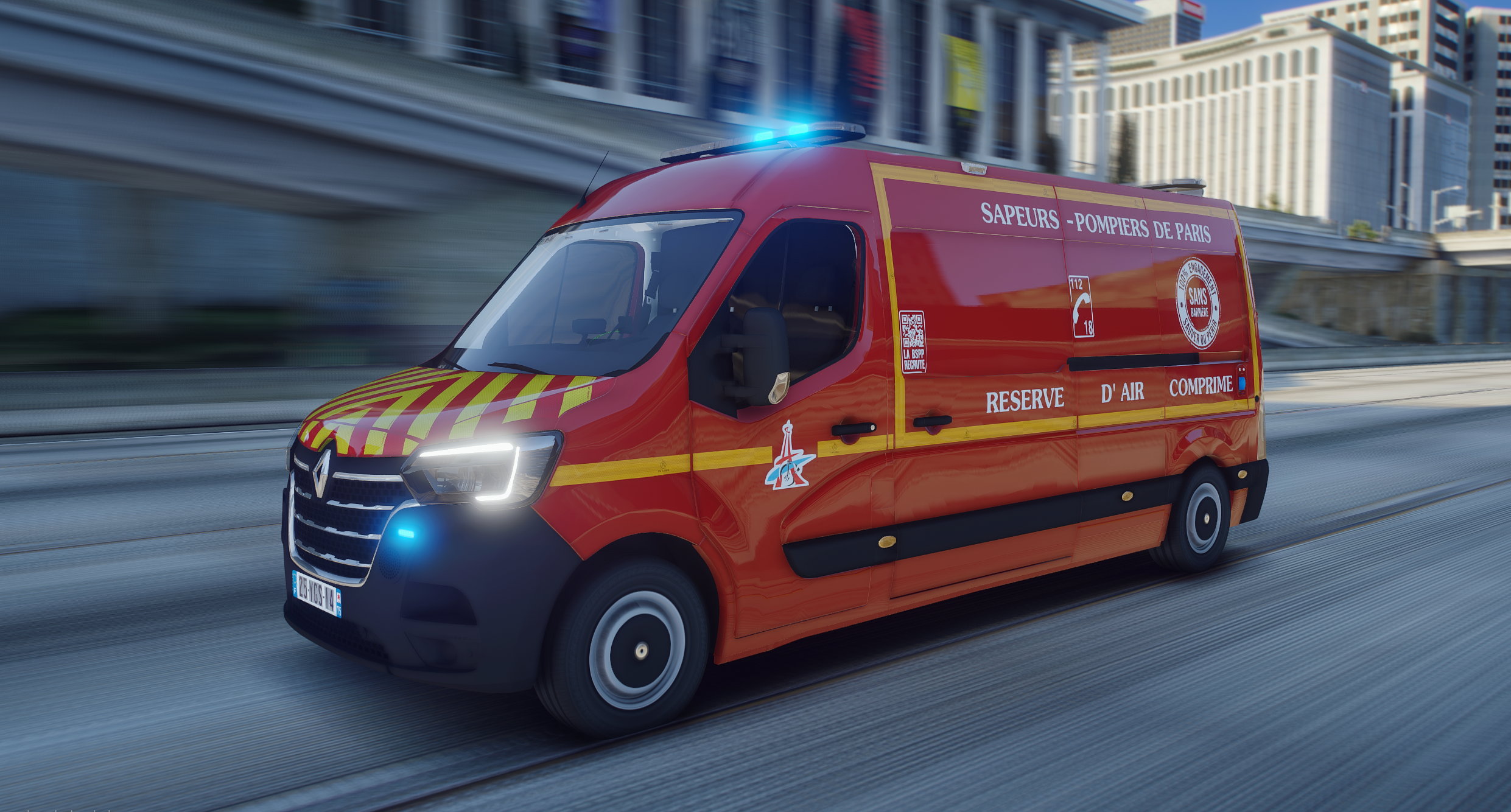 Renault Master CRAC | BSPP