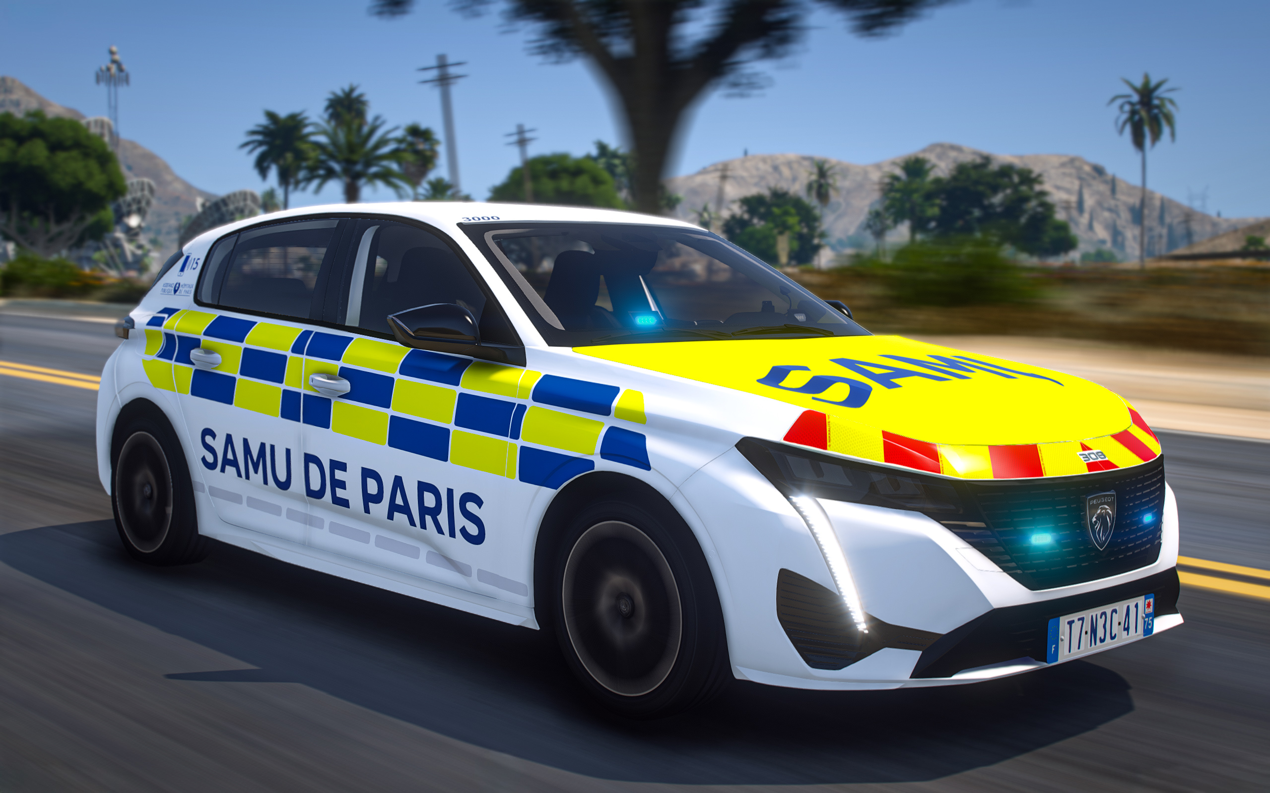 Peugeot 308 2022 | Samu de Paris
