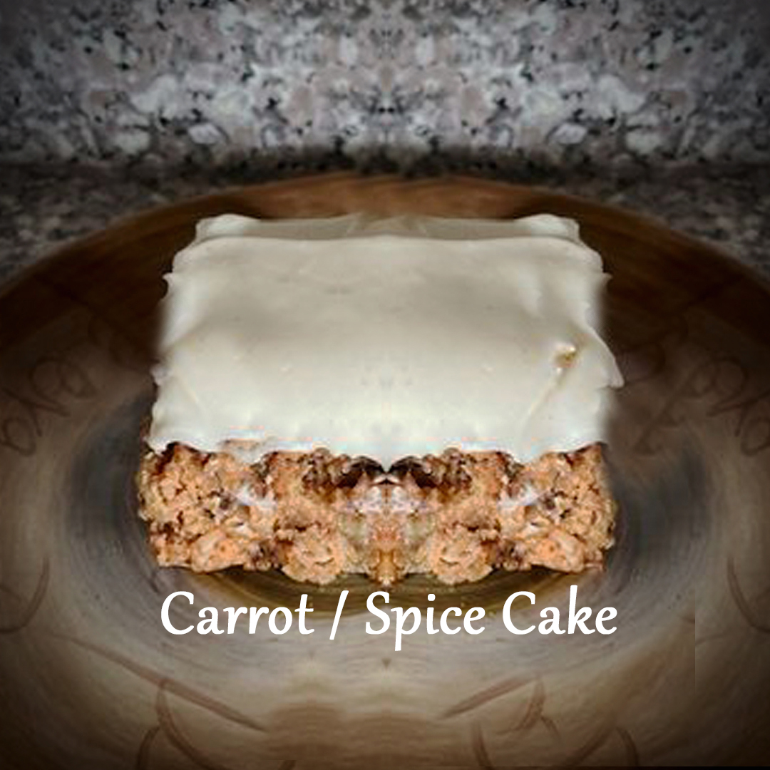 Carrot Cake (Spice cake) with Cream Cheese topping