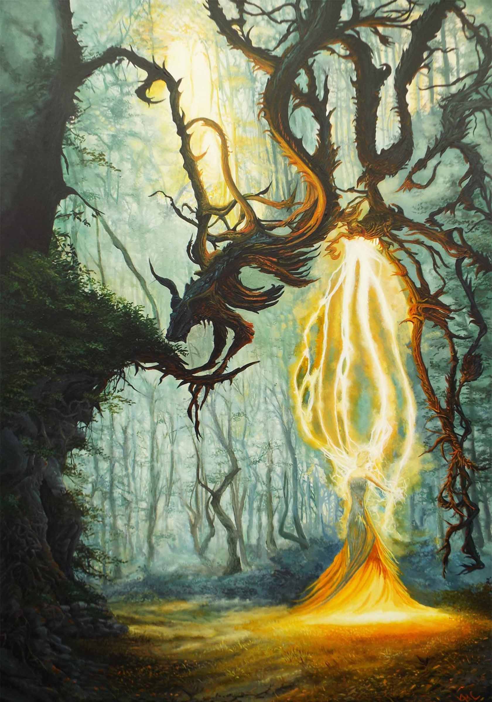 Dark Woods - Print