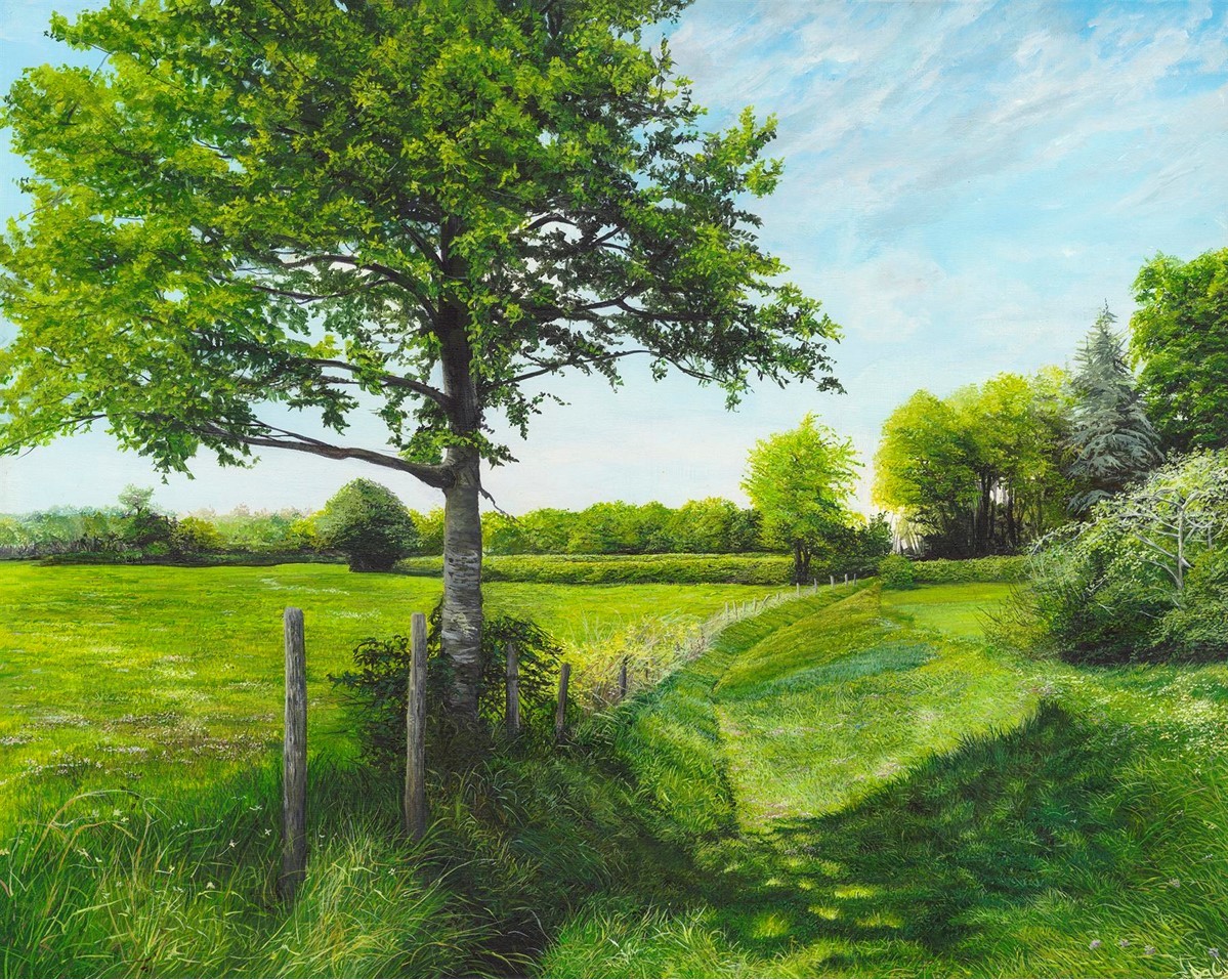 Walking The Boundary - Print