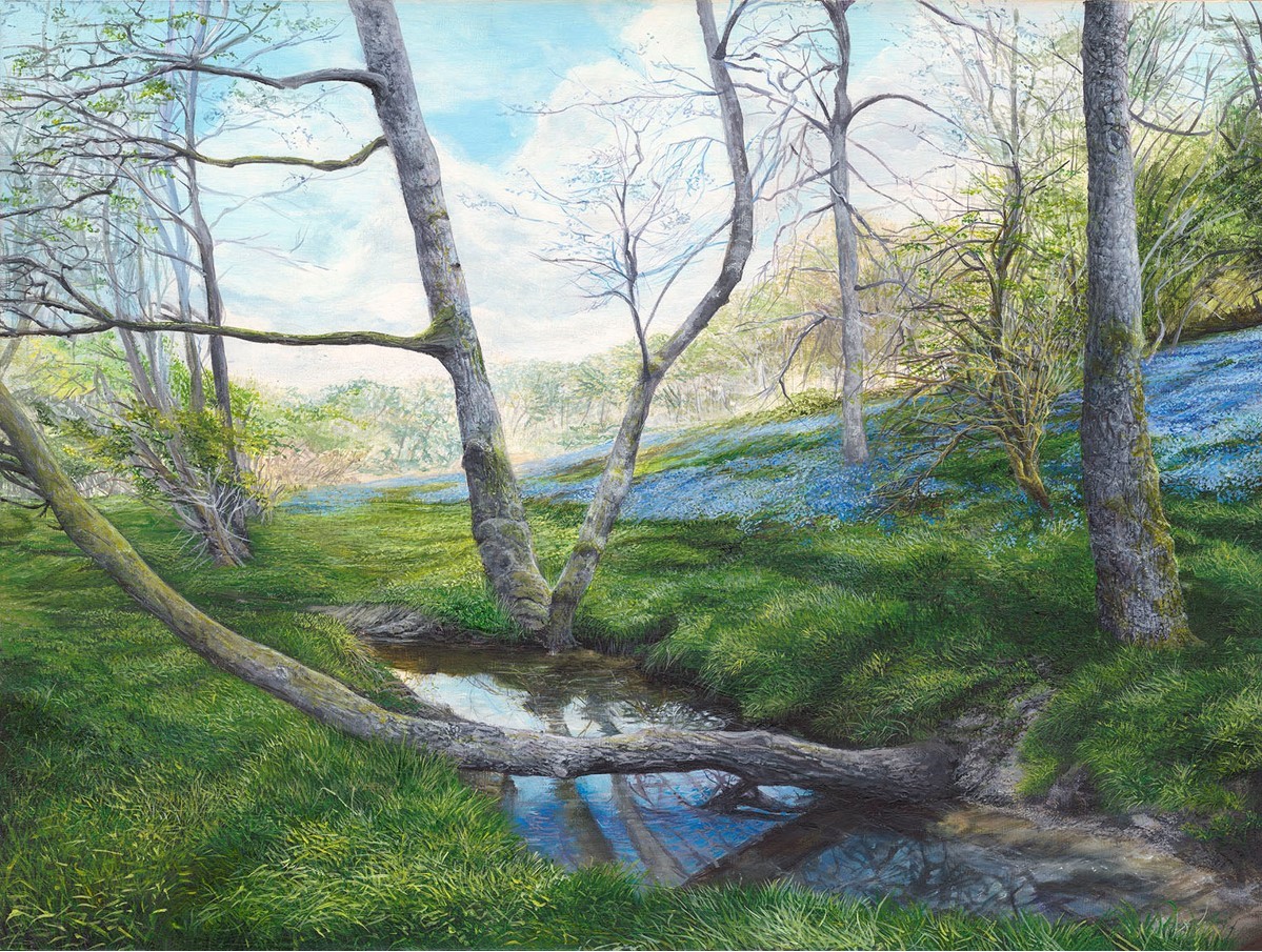 A Spring Day In Buxted - Print