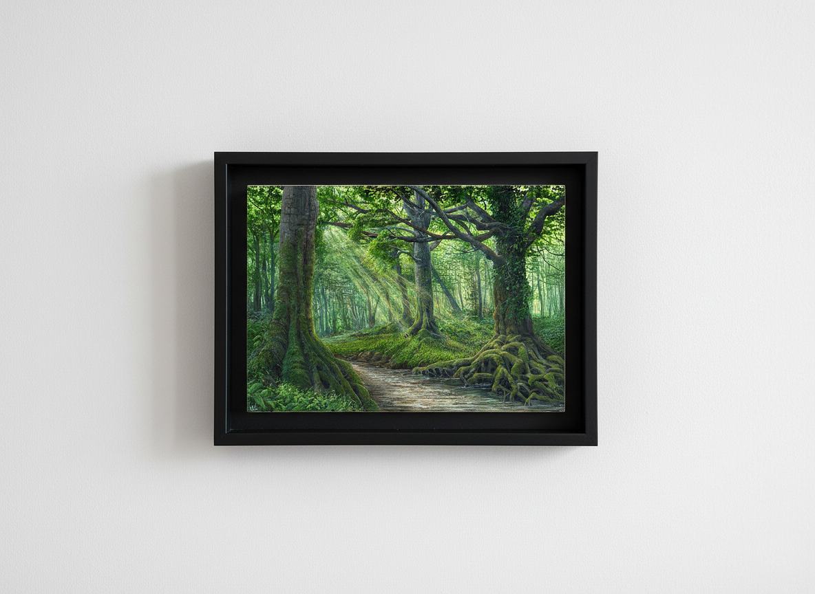 Quietly The Stream Flows