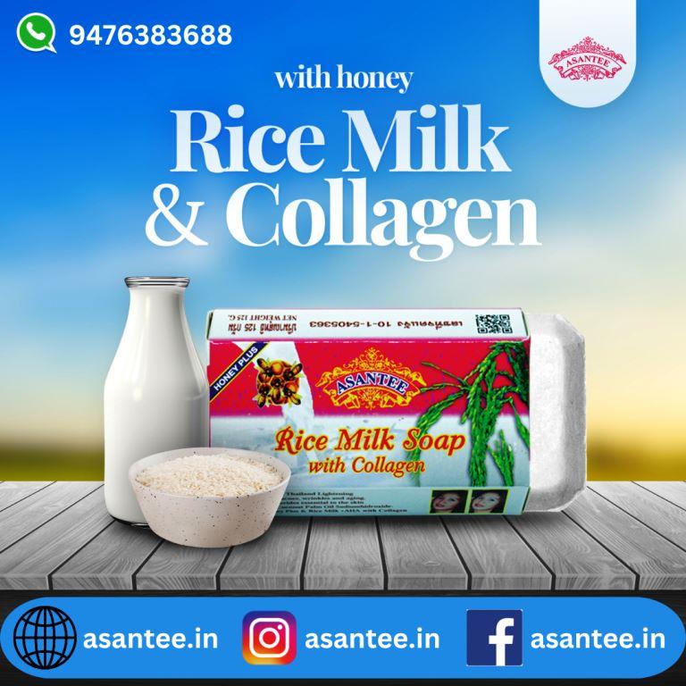 Asantee Rice Milk Soap (3 Pcs)